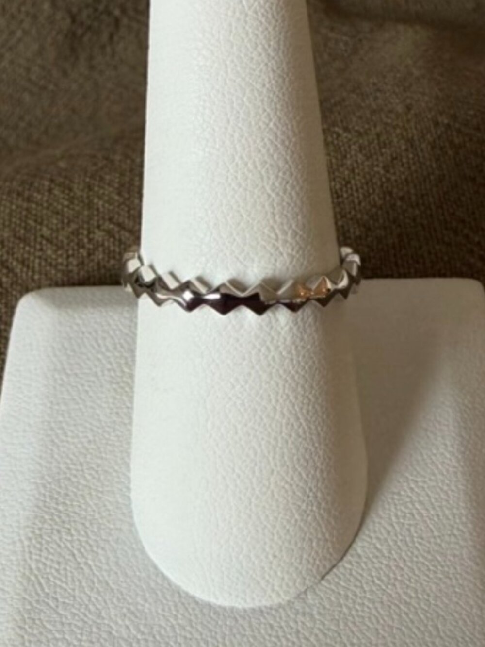 Sterling Silver Stud Ring